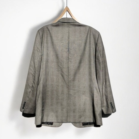 🌻Andrew Fezza Signature Gray "Cary" Sports Coat Jacket Blazer Size 44R - Picture 4 of 10